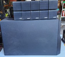 BOSE Acoustimass 10 Series II Home Theater System w/5 Pair Cube Spkrs,Wires, box