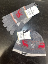 NWT! Smartwool~CHUP~ Kaamos Beanie Hat & Mittens Set~OS Merino Wool