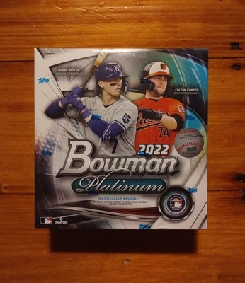 2022 Bowman Platinum Baseball EXCLUSIVE Factory Sealed MEGA BOX-2 AUTOS-100 Card