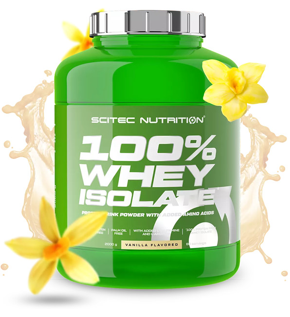 Scitec 100% Whey Isolate 2000g Vanilla