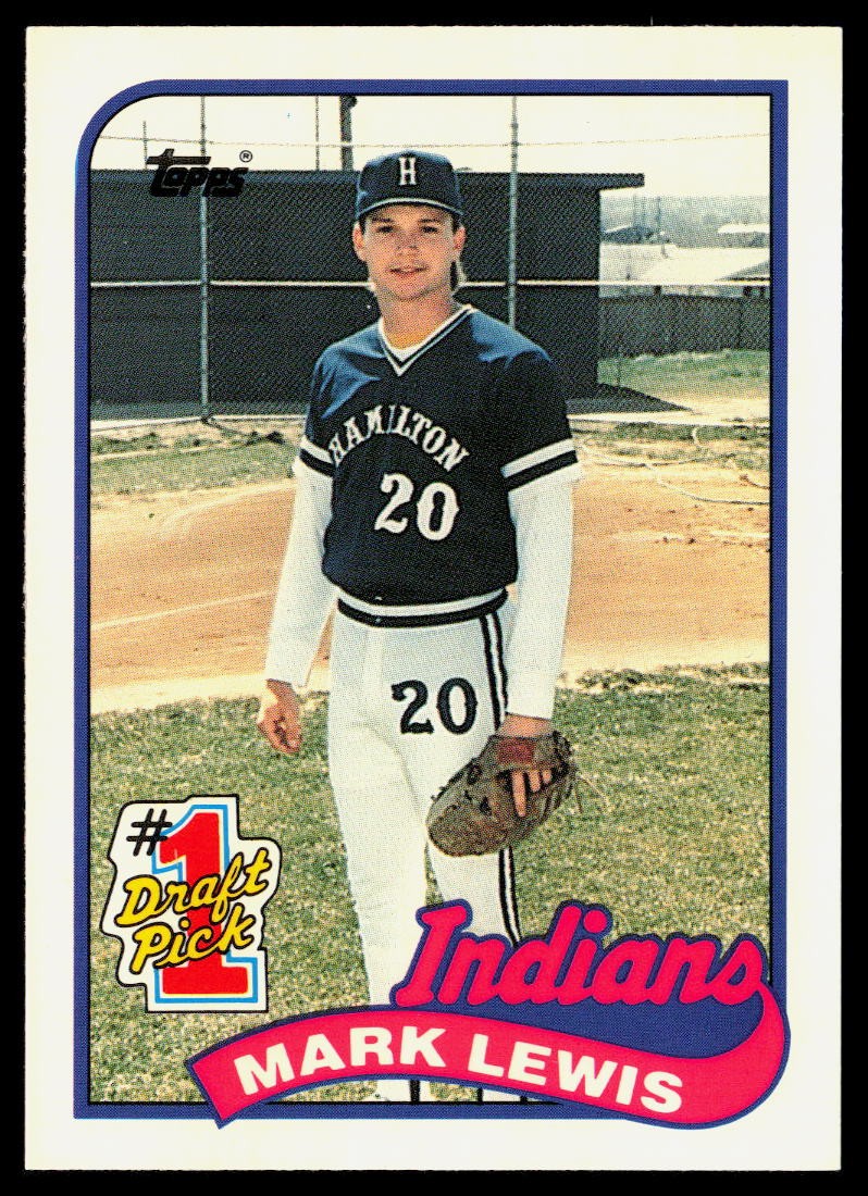 Mark Lewis 1989 Topps Collector's Edition (Tiffany) #222 RC