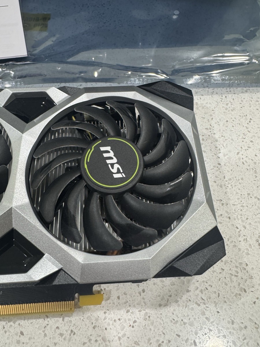 MSI GeForce GTX 1660 VENTUS XS 6G OC 6GB GDDR5 1830MHz GFX Graphic