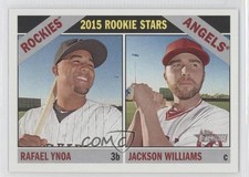 2015 Topps Heritage Rookie Stars Rafael Ynoa Jackson Williams #306 1u1