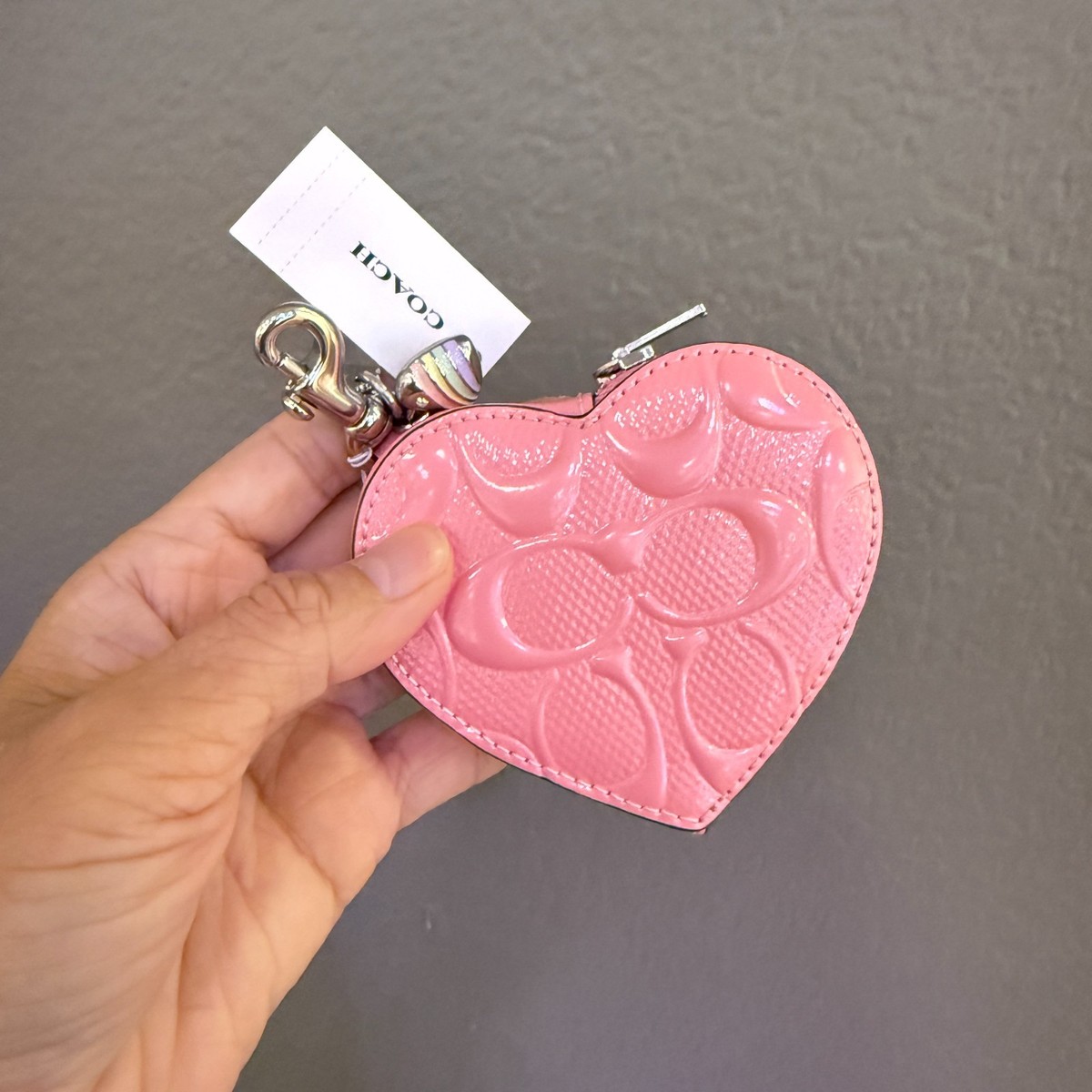 未使用✨COACH Heart Studded Bag Charm s-l1200.jpg