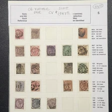 Great Britain Vintage Stamp Collection - Starting at 4% - CV $1,947 - Lot #10692