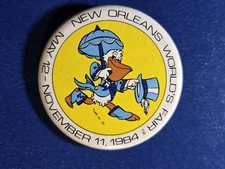 1984 NEW ORLEANS WORLD's FAIR Pin Vintage