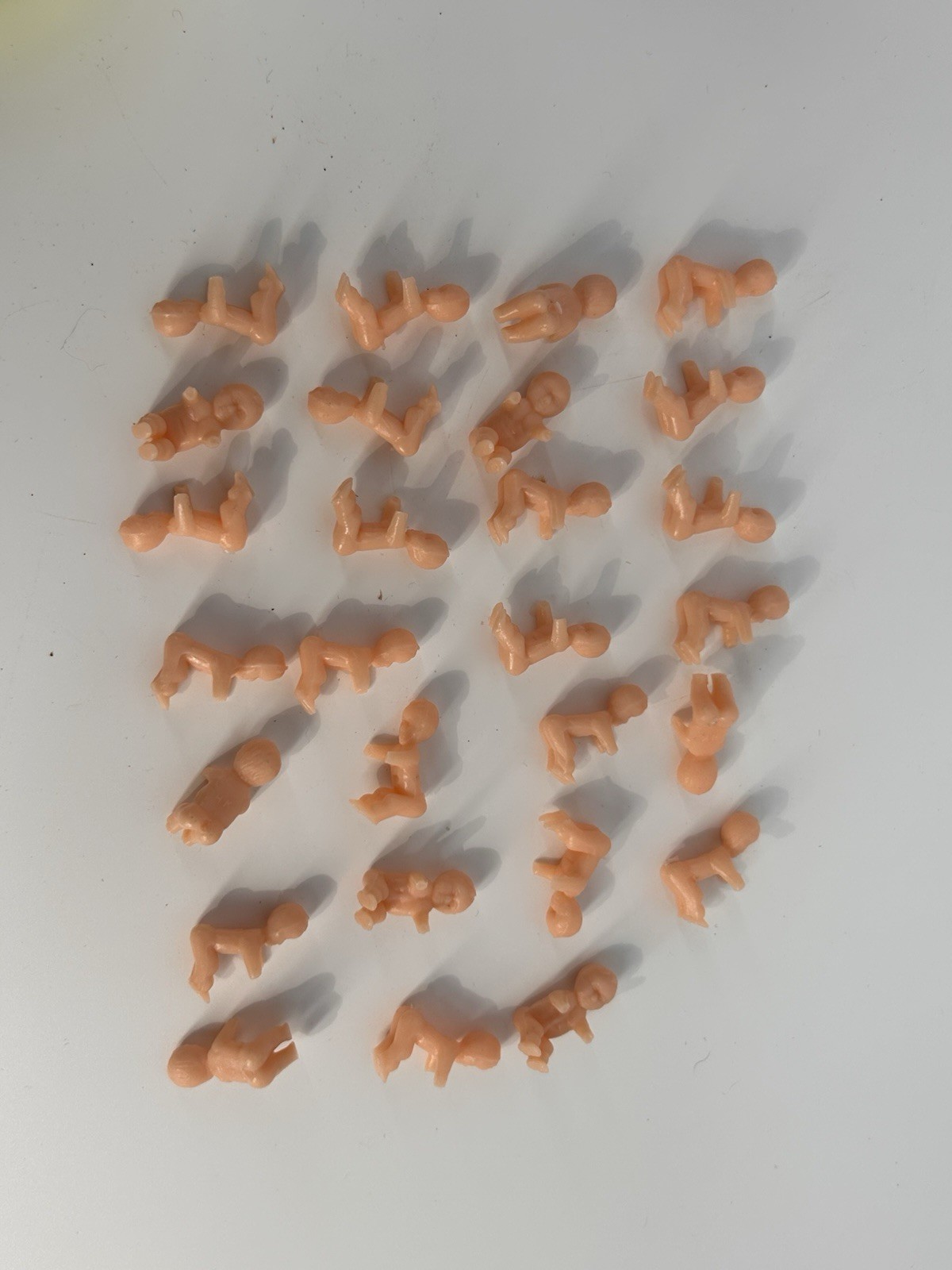 Vintage King Cake Baby Dolls Lot Of 27 Miniature Baby Dolls