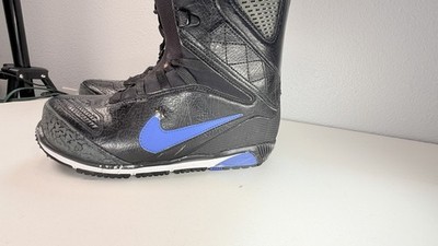 Nike Zoom Kaiju Snowboard Boots Black Blue Mens 11.5 RARE