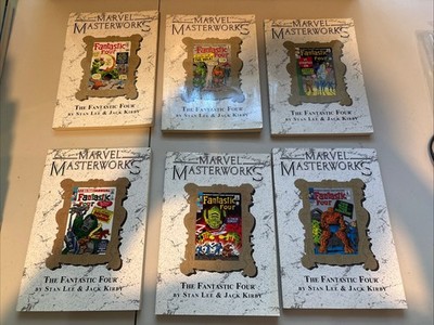 Marvel Masterworks Tpb Fantastic Four 2 6 13 21 25 28 34 42 53 62