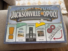 Jacksonville-Opoly SEALED North Carolina Monopoly Like Board Game Cityopoly NEW