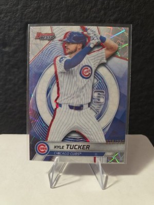 2025 Bowman Best Kyle Tucker Lazer Refractor #/350 Cubs #2