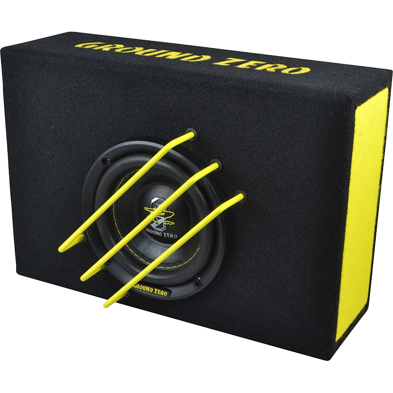 GROUND ZERO GZRB 16SPL Gehäuse-Subwoofer Bassreflex "Downfire" Gehäusesubwoofer - Bild 2 von 3