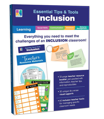 Carson Dellosa Essential Tips & Tools: Inclusion Classroom Resources, Flash Card