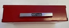 Mac Tools Small Red Metal Mini Toolbox 1 Drawer Portable Storage Box 8x4x2 Mac Tools Small Red Metal Mini Toolbox 1 Drawer Portable Storage Box 8x4x2