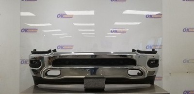 19 DODGE RAM 1500 NEW BODY LOWER FRONT BUMPER ASSEMBLY CHROME SENSORS AND FOGS