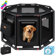 RETOURE Welpenlaufstall Welpenauslauf Tier Laufstall Welpen Hasen Katzen Hunde