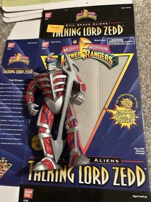 Mighty Morphin Power Rangers Evil Space Aliens - Talking Lord Zed