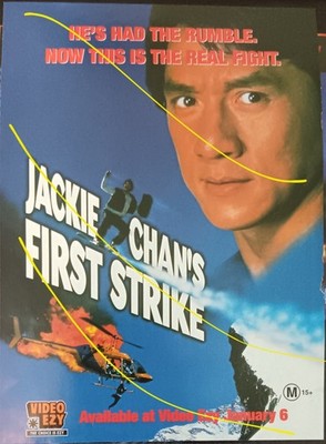 4 video magazine adverts - First Strike, Under Siege 2, Money Train, Turbulence