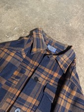 50s Pendleton Makinaw Plaid Jacket XL Rare Colorway