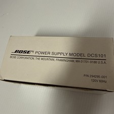 Bose DCS101 Power Supply AC Adapter 30V 1.1A OEM Part 294295-001 Never Used