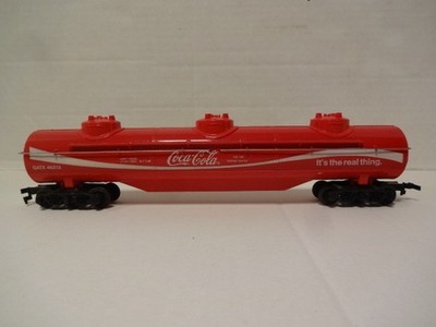 TYCO HO Scale #357F - 62' ft. Triple Dome Tank Car - Coca-Cola