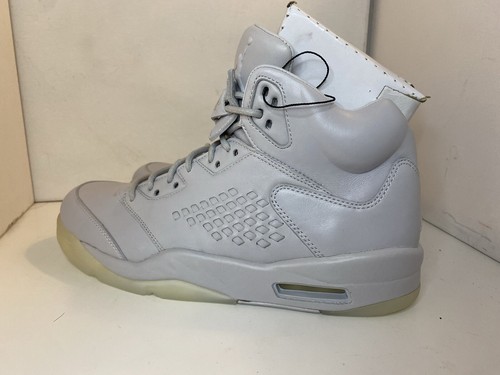 Nike Air Jordan 5 Retro Premium Pure Platinum shoes men size 10.5 881432 003 - Picture 5 of 9