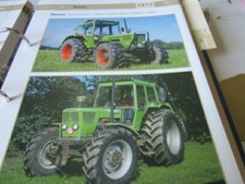 Hoja de datos de tractor Deutz 31 D 6006, D 7006, D8006 D 1006, D 13006, 1972