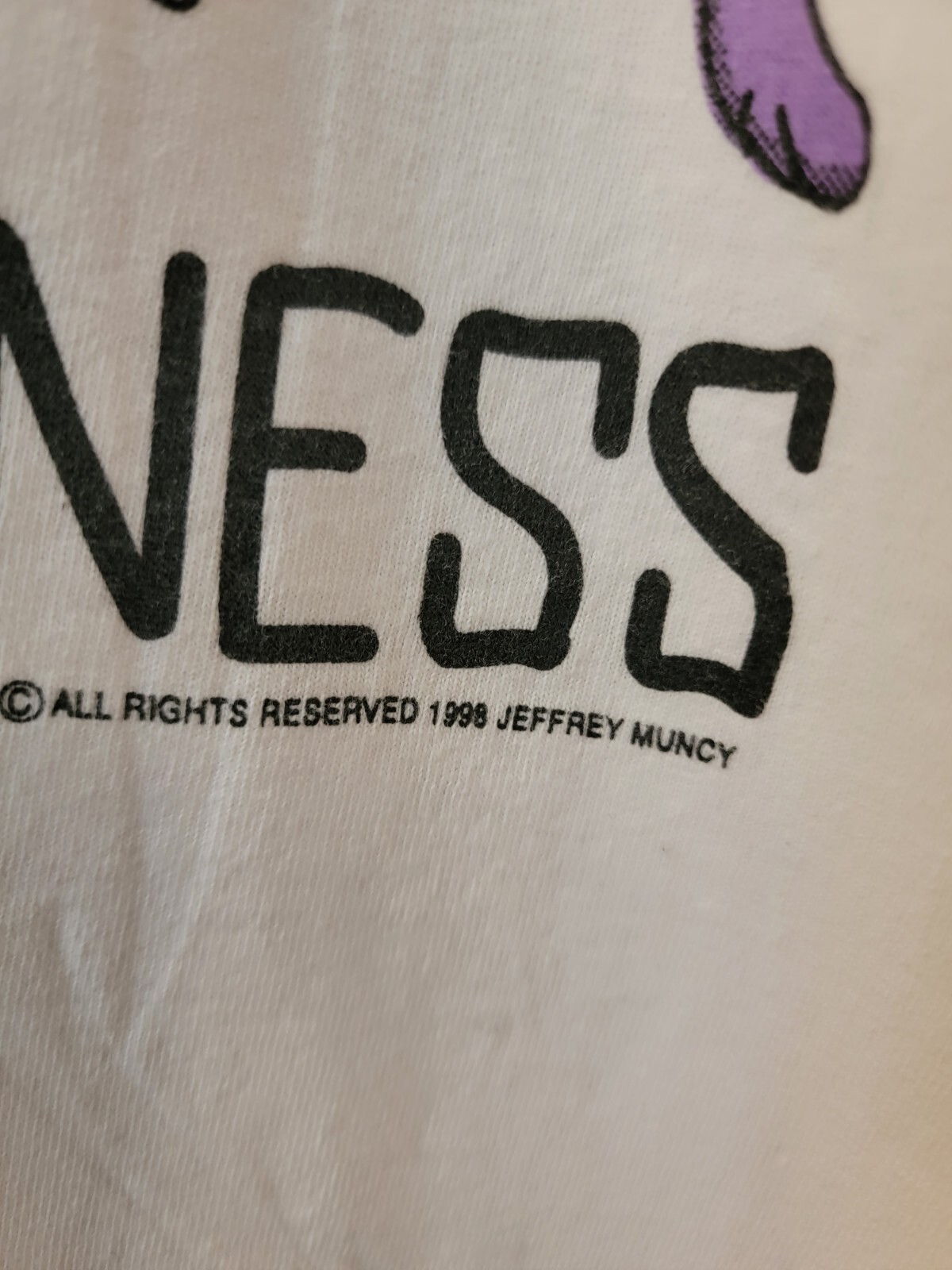 Vintage T Shirt Milo Bug Millennium Madness Rare Find* 1998 One Size Retro 2000s image 3