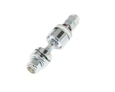 ALTALINE BICYCLE REAR BRAKE STEEL AXLE SET CHROME.