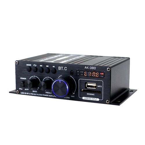 Ampli haut-parleur audio portable 40W+40W pour voiture F0R2 - Photo 6 sur 9