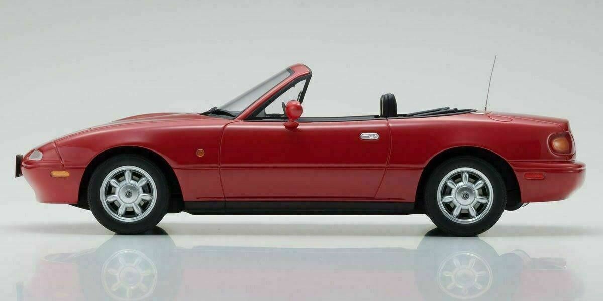1/18 Mazda Eunos MX5 Miata Spider Roadster Red Resin Model by