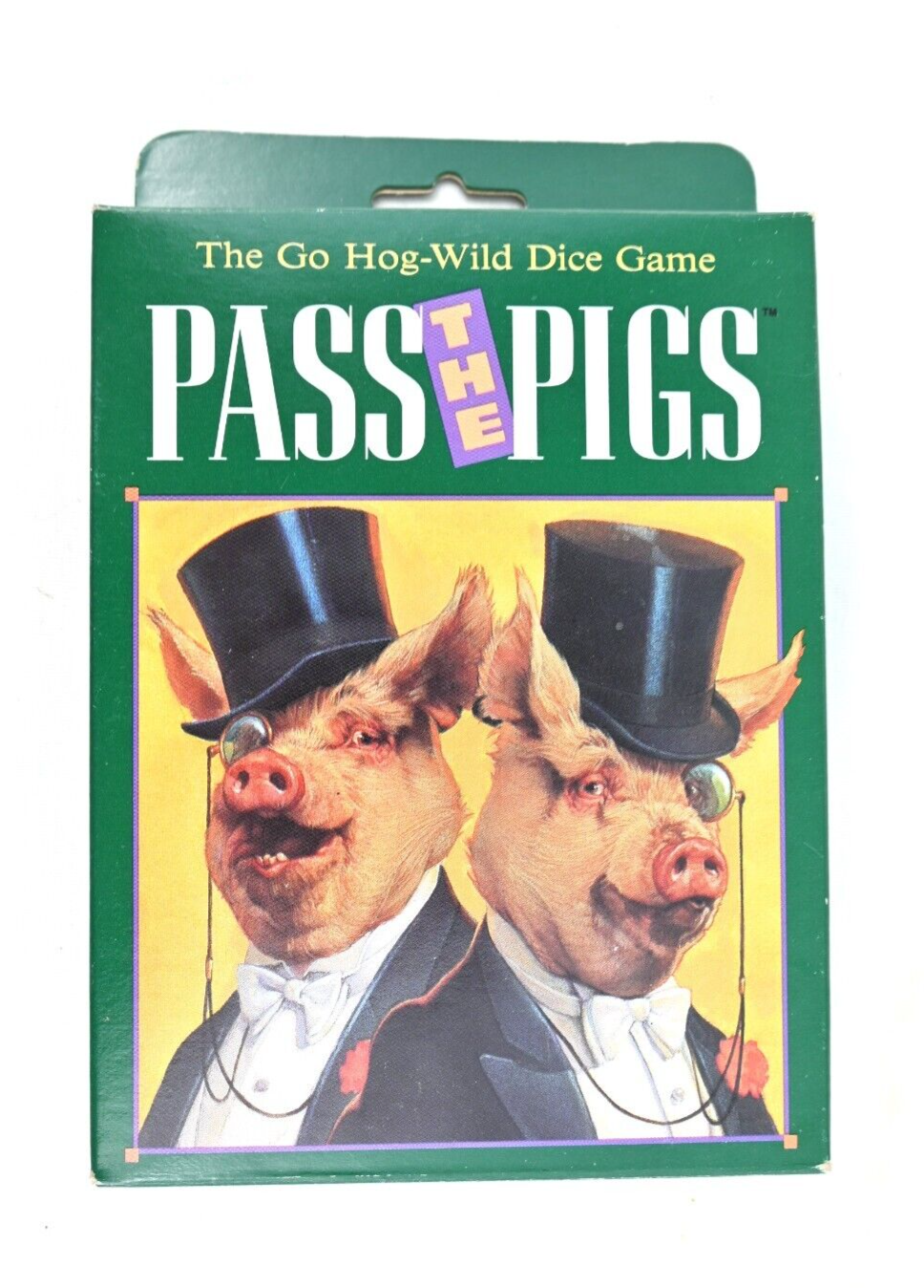 Milton Bradley 1992 Pass the Pigs Dice Game for sale online | eBay