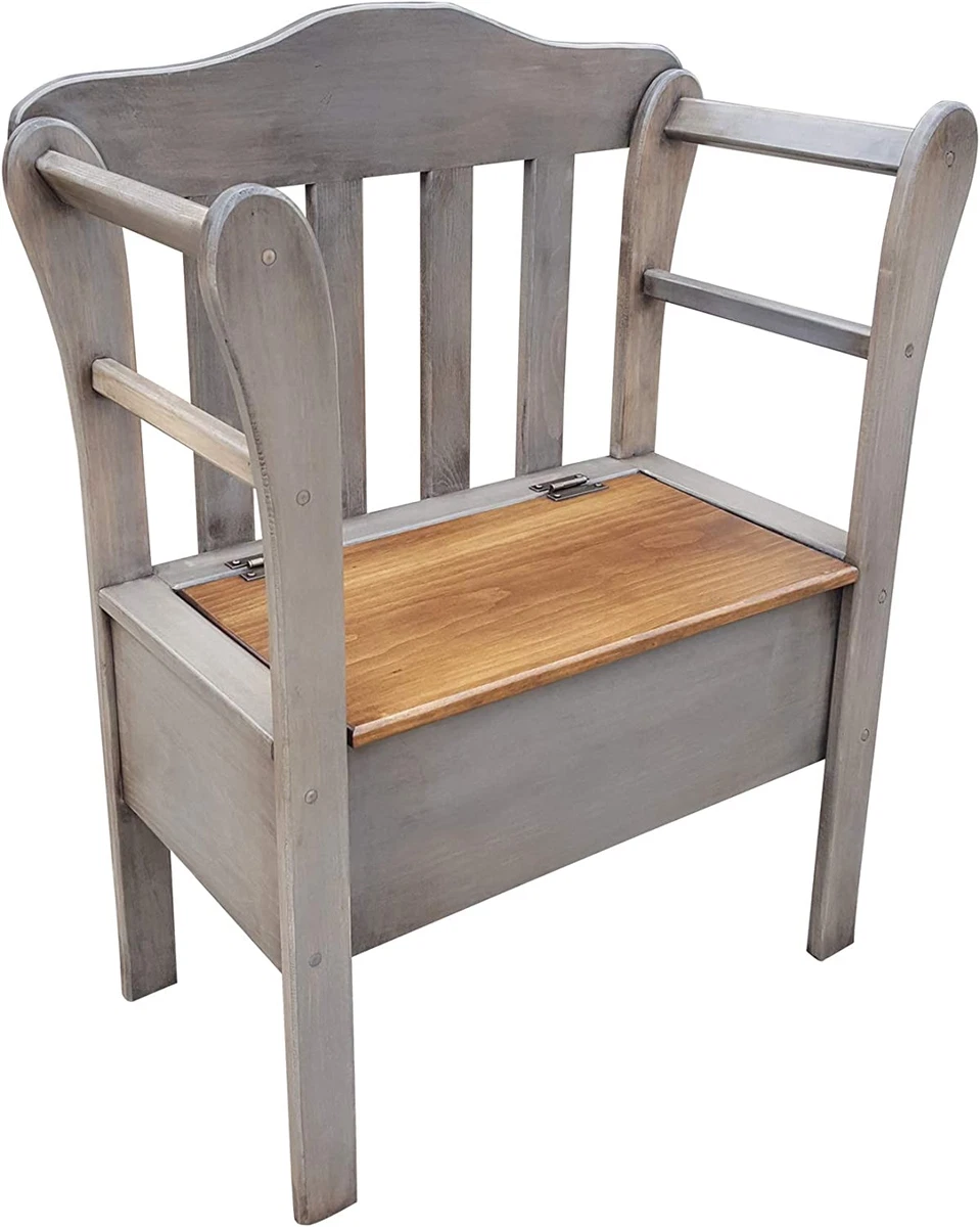 Small narrow wooden bench deals