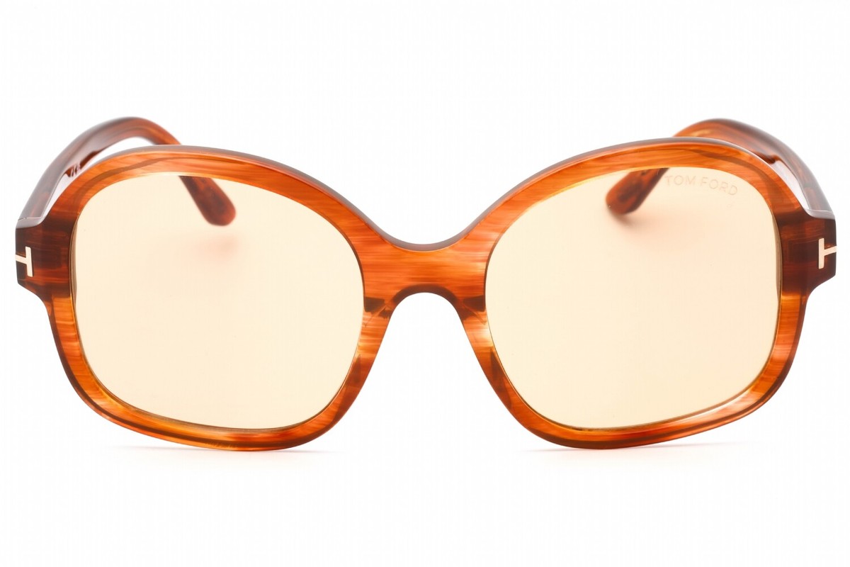 Tom Ford Brown Mirror 57mm Sunglasses Tom Ford Women main image 3