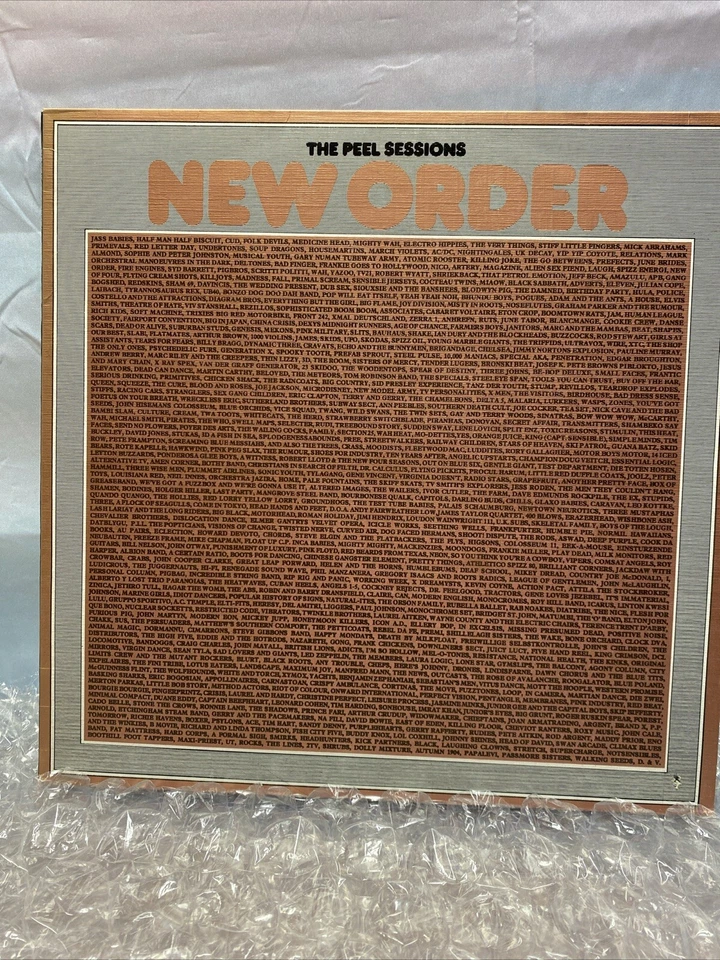 New Order The Peel Sessions 12" Metallic Cover, UK 1987 Truth +2  45 ‘s!! - Image 2 of 4
