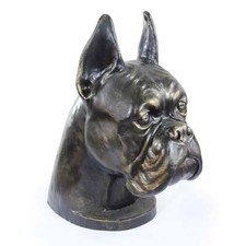 Boxer cropped Memorial Urn for Dog's ashes, Pet Cremation urn/Statue 3 