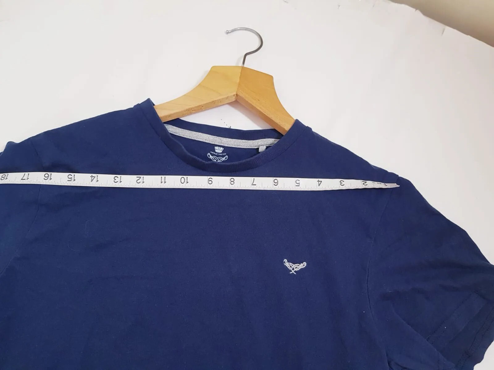 Threadbare Mens Short Sleeve Blue Basic Tunic T-S… - image 11