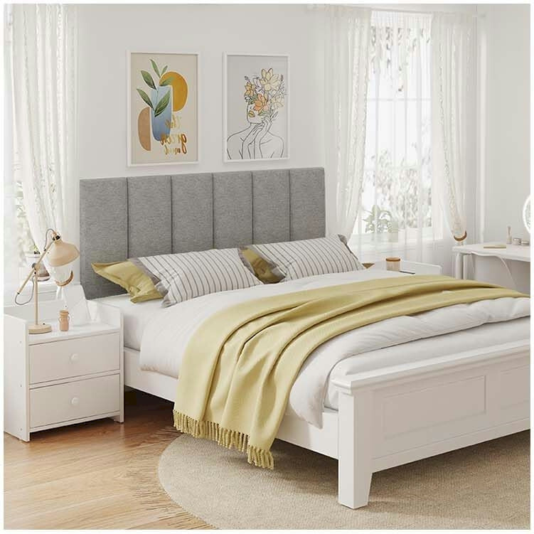 18pcs EVA Headboard Wall Protectors - Anti-Vibration Pads To Stop Bed Noise & Protect Walls