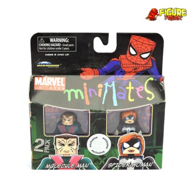 Marvel Minimates TRU Toys R Us Wave 4 Molecule Man & Spider-Woman