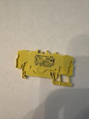 Wago 2001-1406 Terminal Block New LOT OF 6