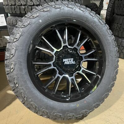 20x9 Black Moto Metal MO810 Legacy Wheels 32