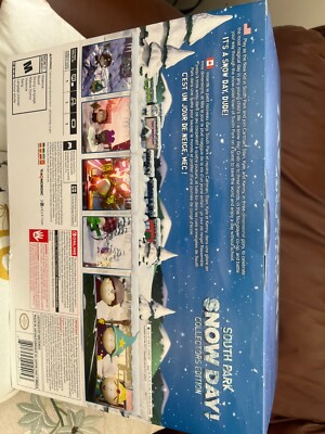 South Park Snow Day Collectors Edition (Nintendo Switch) in hand