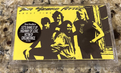 TEN YEARS AFTER- ABOUT TIME CASSETTE Chrysalis F4 21722 New & Sealed Hype