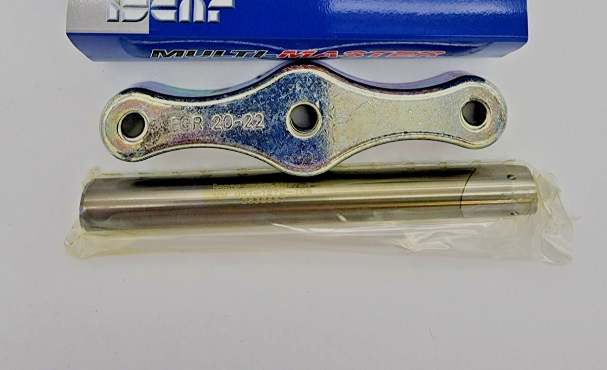 NEW ISCAR MULTIMASTER CARBIDE MILLING SHANK MM GRT-127C-T08 1 pc 400, 401