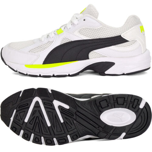 Puma Axis Plus 90s Herren Sneaker Laufschuhe Sport Schuh Turnschuh SoftFoam weiß - Bild 1 von 7