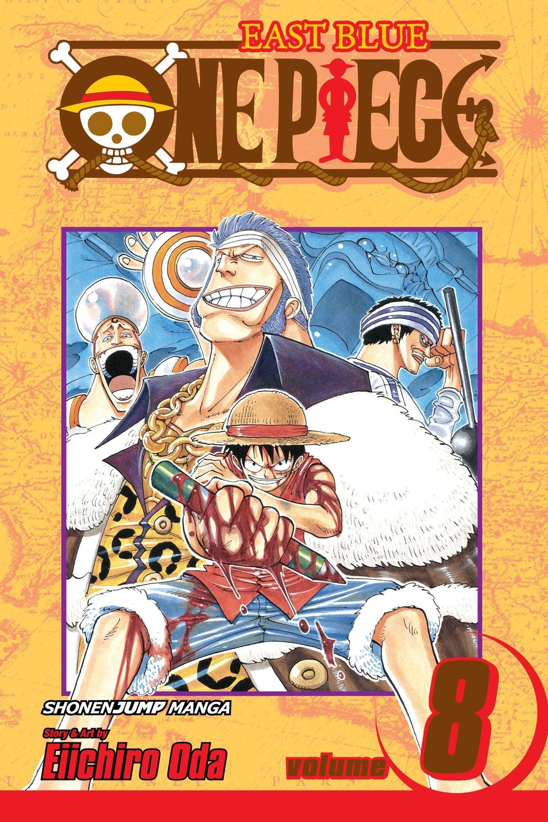 Thumbnail - Eiichiro Oda | One Piece, Vol. 8 | Taschenbuch | Englisch (2005) | Viz