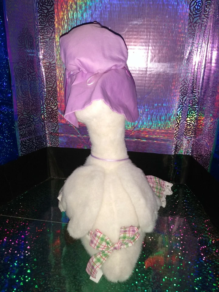 De colección🦄CommonWealth / "Mother Goose" con Delantal Pastel y Gorro '1998 18" Peluche!   Foto 3 de 4