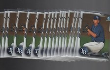 (19) COUNT LOT CHIH-WEI HU 2016 BOWMAN CHROME DRAFT CARD #BDC-147