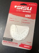 Aero Medium Mouthguard, Snow White - 1.6Mm Thin - Custom-Molded Fit - Slim Desig