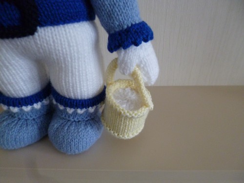 Hand Knitted Characters - Jack Frost Toy, Doll - Picture 7 of 10